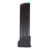 Staccato 9MM Magazine, 18 RDs, +5 Aluminum Extended Basepad, Black - 157349688533 