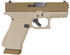 Glock G43x MOS, 9MM, 3.41" Barrel, 15 RDs, Two-Tone Tan - 810188109491 