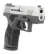 Taurus GX2 T.O.R.O. Compact, 9MM, 3.38" Barrel, 13 RDs, Two-Tone Stainless/Black 