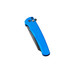 Pro-Tech Malibu 5403, MagnaCut Reverse Tanto Blade, DLC Black Finish, Blue Aluminum Handle - 160931951434 