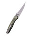 Pro-Tech Avalon Peace Neighbor, MagnaCut Stonewash Blade, Knurled Aluminum Handle, Green - 160809647162 