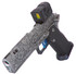 Tee Gun Vault Rivet w/ Aimpoint ACRO P-2, 9MM, Silver/Gray 