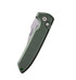 Pro-Tech Rockeye Auto, MagnaCut Stonewash Blade, Carbide Textured Aluminum Handle, Blasted Hardware, Plain Edge, Green - 161021100824 