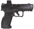 Canik Prime Radian w/ Holosun EPS MRS Red Dot, 9MM, 3.80" Compensated Barrel, 17 RDs, Black 