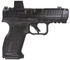 Canik Prime Radian w/ Holosun EPS Carry Red Dot, 9MM, 3.80" Compensated Barrel, 17 RDs, Black 
