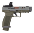 Canik TTI Combat Smoke w/ MeCanik MO3, 9mm, 4.6" Barrel, 18 RDs, OD Green 