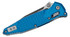 Microtech SOCOM RAM-LOK, 3.8" M390MK Blade, Frag Aluminum, Blue 