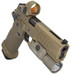 Race City Defense RC9 w/ Trijicon SRO 2.5 MOA & Surefire X300 Turbo, 9MM, 5.00" Ported Barrel, 20 RDs, Flat Dark Earth 