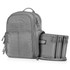 Savior Compact S.E.M.A Pistol Backpack, 3 Pistol Cases, 600D Polyester, SW Gray 