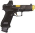 Agency Arms G45 NOC w/ Trijicon RMR HD 3.25 MOA, 9MM, 4.50" Compensated Barrel, Black/Gold 