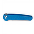 Pro-Tech Atlas Malibu, 3.25" Blade, 7.50" Overall Length, Stonewashed Wharncliffe / Blue 