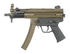 Heckler & Koch SP5K-PDW, 9MM, 5.83" Threaded Barrel, 30 RDs, Patriot Brown 