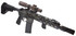 CNC Firearms HK MR556 "Night Ops" w/ Vortex Razor HD Gen III & OCL Polonium K, 5.56 NATO, 11.0" Barrel, 30 RDs, Short-Stroke Gas Piston, Multicam Black 