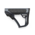 Daniel Defense Collapsible Buttstock, Glass Reinforced Polymer, Rubber Overmolding, Mil-Spec 