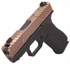 Agency Arms Glock 43X S1, 9MM, 10 RDs, High Polish Rose Gold 