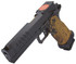 MasterPiece Arms DS9 TC Hybrid, 9mm, 4.60" Comp Barrel, 20 Rds, Black & Gold 