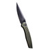 Pro-Tech Avalon Auto, MagnaCut DLC Blade, Knurled Aluminum Handle, Green 