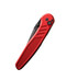 Pro-Tech Avalon Auto, 4.25" DLC MagnaCut Blade, Red Knurled Aluminum Handle 