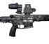 Mustang Armament Chesty Series w/ EOTech EXPS2-2 & 3X Magnifier, 5.56 NATO, 11.50" Barrel, 30 RDs, Black Camo 