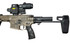 Mustang Armament Chesty Series w/ EOTech EXPS2-2 & 3X Magnifier, 5.56 NATO, 8.00" Barrel, 30 RDs, Distressed FDE 