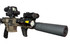Mustang Armament Chesty Series w/ EOTech EXPS2-2 & 3X Magnifier, 5.56 NATO, 8.00" Barrel, 30 RDs, Distressed FDE 