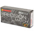 Barnes Precision Match, 5.56 NATO, 85 Grain OTM Boat Tail, 20 Rounds 