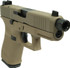 Glock 19 V, 9mm, 4.60" Threaded Barrel, 15 RDs, FDE Cerakote 