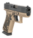 Glock 43X MOS Kodiak, 9mm, 3.41" Barrel, 15 RDs, Tan / Black 