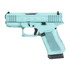 Glock 43X, 9mm, 3.41" Barrel, 15 RDs, Battle Worn Robins Egg Blue Cerakote 