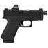 Glock 43X w/ Holosun 407K, 9mm, 3.92" Threaded Barrel, 10 RDs, Black 
