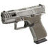Glock 43X, 9mm, 3.41" Barrel, 15 RDs, Custom Distressed Grey Cerakote 