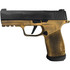 Sig Sauer P365-XMACRO TACOPS, 9MM LUGER, 3.70" Barrel, 17 RDs, Black / Gold 