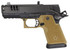 Staccato C4X, 9MM, 4.00" Compensated Barrel, 15 Rds, FDE/DLC Black 