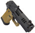 Staccato C4X, 9MM, 4.00" Compensated Barrel, 15 Rds, FDE/DLC Black 