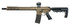 Black Rain Ordnance BRO w/ Viridian Venta Red Dot, 5.56 NATO, 16.00" Barrel, Black/FDE 