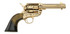 Pietta Keeper 357 4.75", .357 MAG, 4.75" Barrel, 6 Rds, Gold Engraved w/ Ultra Black Eagle Feather Grip 