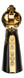 Pietta Keeper 357 4.75", .357 MAG, 4.75" Barrel, 6 Rds, Gold Engraved w/ Ultra Black Eagle Feather Grip 