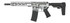 Shark Coast Tactical Day of the Dead, 5.56 NATO, 10.50" Threaded Barrel, 30 Rds, Silver Laser Engraved 