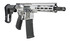 Shark Coast Tactical Day of the Dead, 5.56 NATO, 10.50" Threaded Barrel, 30 Rds, Silver Laser Engraved 