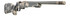 Fierce Firearms CT Rival XP 2.0, 25 CREEDMOOR, 20.00" Threaded Barrel, Smoked Bronze Cerakote 