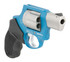 Taurus 856 Ultra-Lite, 38 SPECIAL +P, 2.00" Barrel, 6 Rds, Matte Stainless/Sky Blue Cerakote 