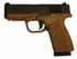 Bersa BPCC, 9MM, 3.30" Barrel, 8 Rds, Flat Dark Earth/Matte Black 