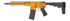 Shark Coast Tactical Topography Orange AR Pistol, 5.56 NATO, 10.50" Threaded Barrel, 30+1 Rds, Custom Cerakote Finish 