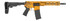 Shark Coast Tactical Topography Orange AR Pistol, 5.56 NATO, 10.50" Threaded Barrel, 30+1 Rds, Custom Cerakote Finish 