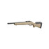Ruger American Rimfire, 22 LR, 16.00" Threaded Barrel, 10 Rds, Satin Blued/FDE 