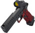 MasterPiece Arms DS9 Hybrid w/ Trijicon SRO 2.5 MOA, 9MM, 5.00" Compensated Barrel, 20 Rds, Black/Red 
