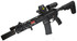 Heckler & Koch MR556 A4 w/ EOTech HHS G45, 5.56 NATO, 11.00" Barrel, 30 RDs, Black 