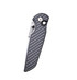 Pro-Tech TR-3 Integrity Thumbstud Manual, 3.5" Stonewash MagnaCut Blade, Relic Textured Aluminum Handle, Wide Deep Carry Clip, Black 