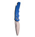Pro-Tech Tactical Response 4 Auto, Feather Textured Aluminum Handle, Stonewash MagnaMax Blade, Blue 