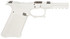 SCT Manufacturing Full Frame 9mm Luger Polymer Pistol Frame, 9mm, White 